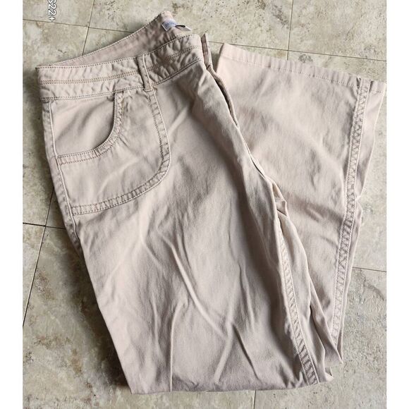 W7  Fashion Bug crop tan pants petite - Picture 1 of 7